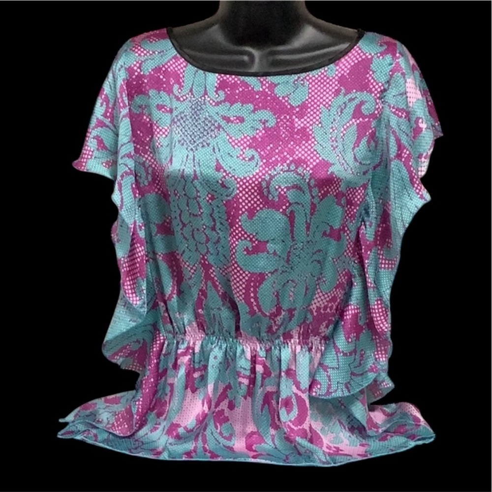 Mimx Floral Sleeveless Top